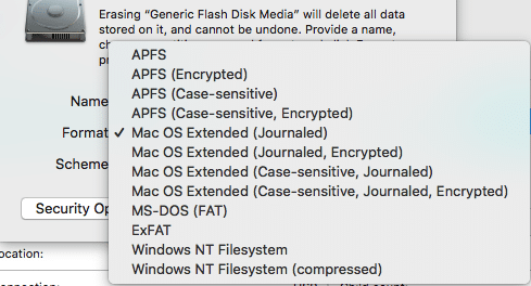 Journaled Encrypted Macbook